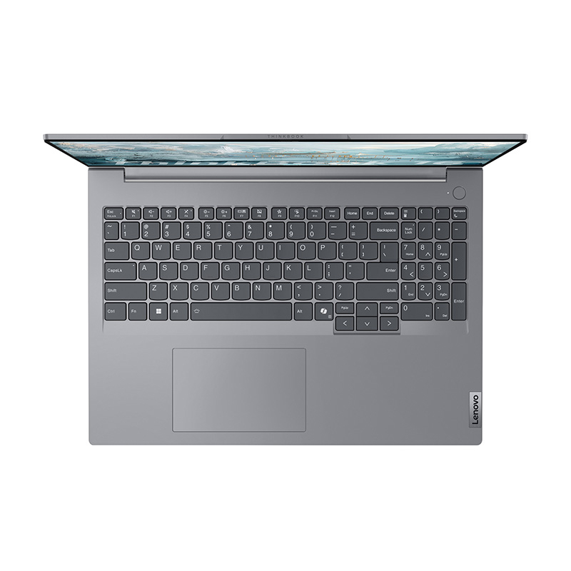 ThinkPad联想ThinkBook 16 04CD 2024款 锐龙版 16英寸2.5K屏 120Hz 商务办公大学生 AI笔记本电脑 定制:R7-8745H 32G 1T高清大图