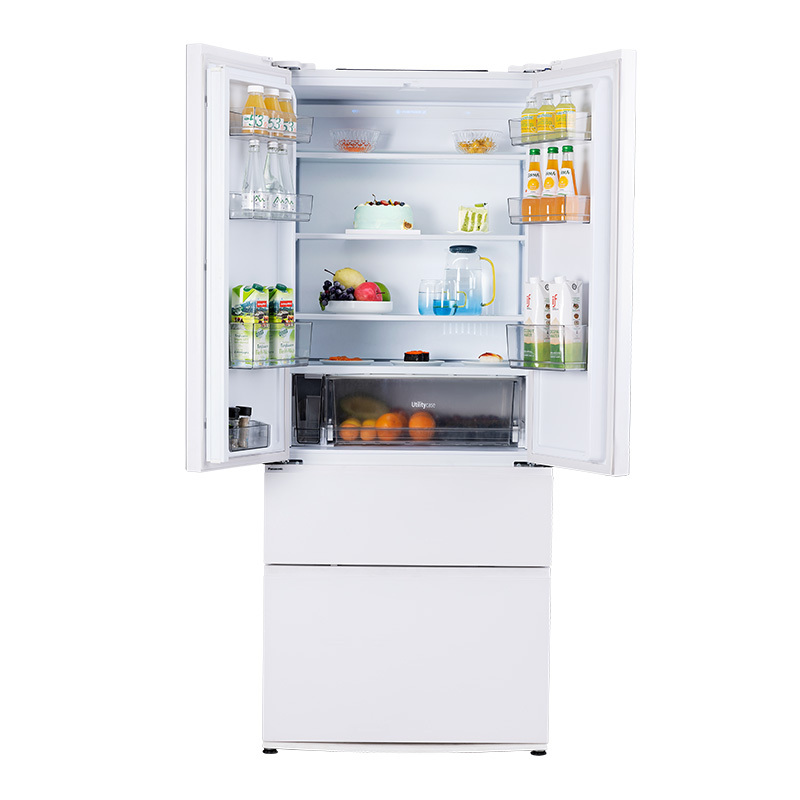 松下panasonic464l法式零嵌入多门臻全嵌风冷变频极冻一级能效冰箱nrw