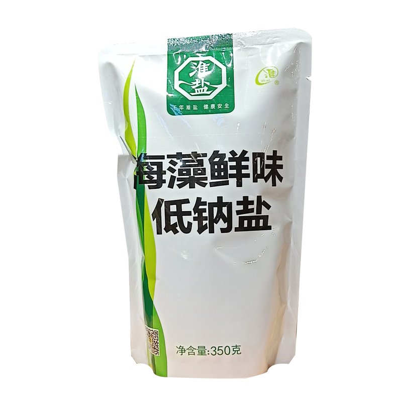 海藻鲜味低钠盐350g/袋