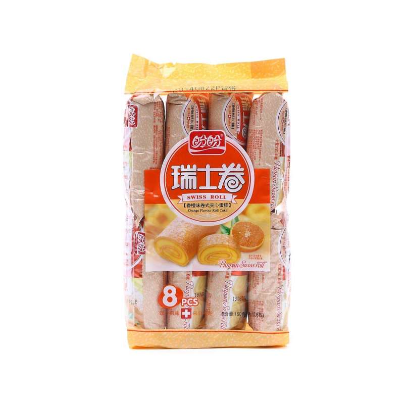 盼盼 瑞士卷(香橙味)160g