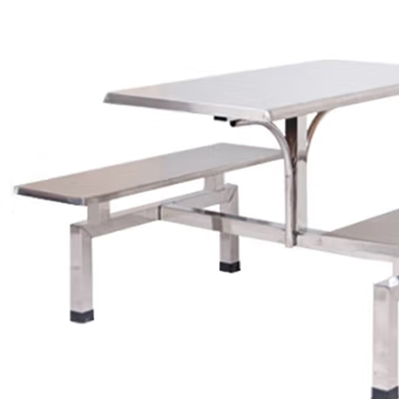 合祥源 连体餐桌椅组合 1200*600*750mm QX-CZ24 单位:张高清大图