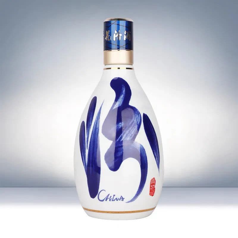 青花汾酒 招き 中国白酒30年500ml 53% 玉山頂級陳高