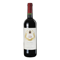 法国美乐168干红葡萄酒 750ml 单支装