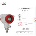 红旗 工业压力表变送器 （带检定证书）HQB102V1E3C1GD3（压力值需备注）个