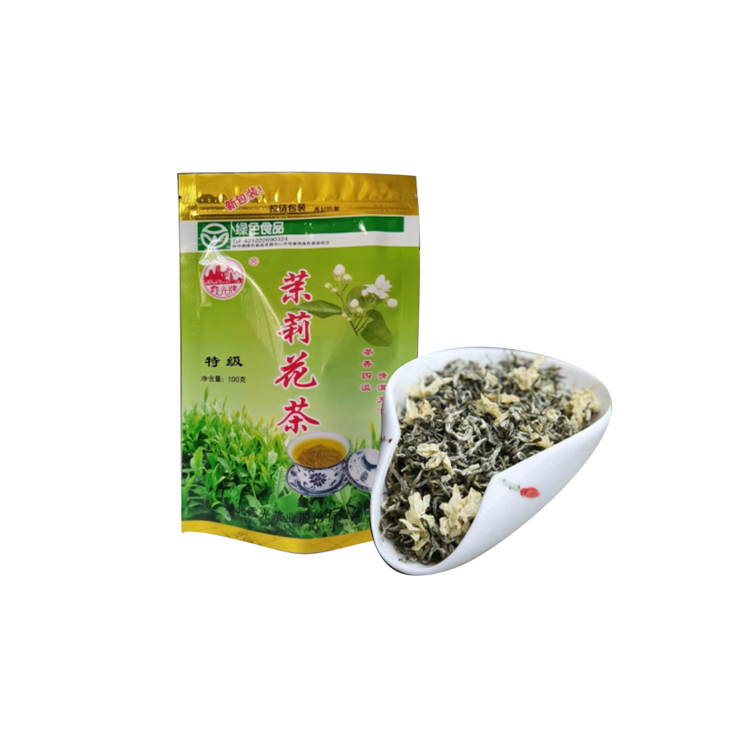 霞光牌 茉莉花茶100克袋装高清大图