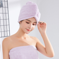 免吹干发帽女吸水毛巾网红湿头发的速干帽包头巾快速干发 三维工匠 弯边藕粉
