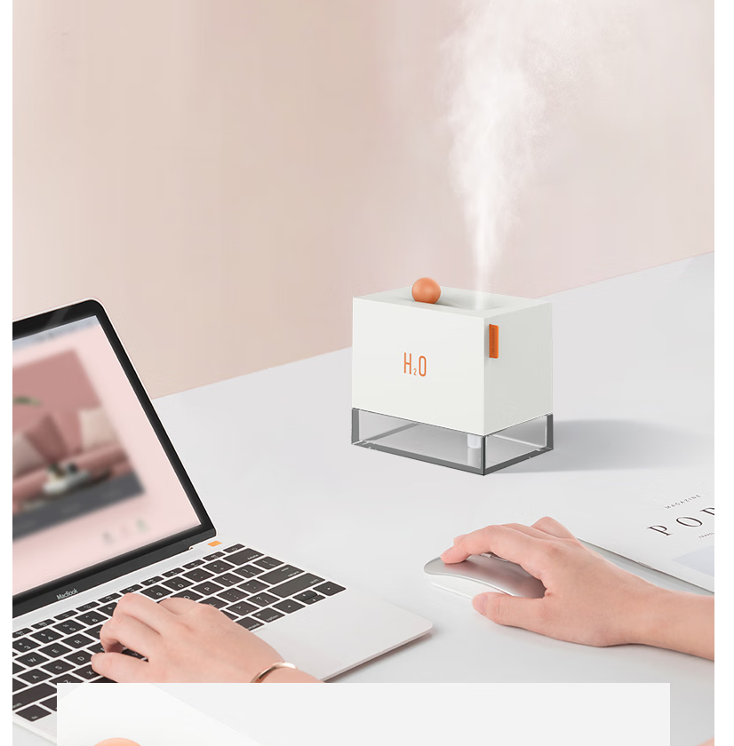 塞尔兰斯智能加湿器大容量设计长效保湿净化空气