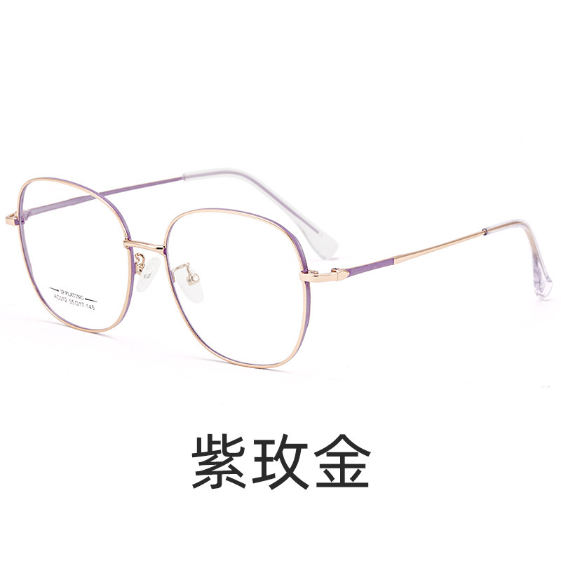 2021尚境新款近视镜轻巧合金复古系双色时尚工艺潮流学生男女通款高清大图