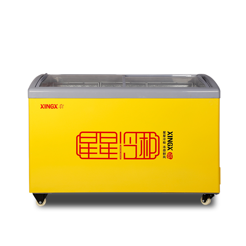星星(XINGX)SD/SC-366YE 308升 冰柜商用冷藏展示柜雪糕柜饮料柜冷藏冷冻转换卧式展示柜 雪糕柜大容量