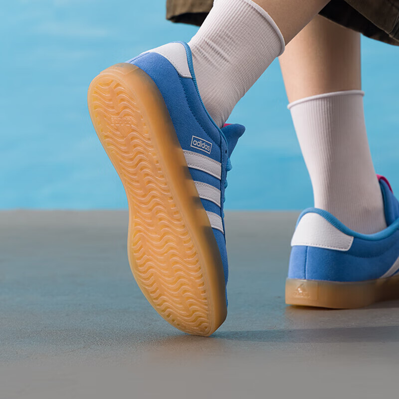 阿迪达斯（adidas）运动鞋女鞋新款德训鞋休闲鞋T头鞋轻便透气耐磨板鞋ID9074 ZP高清大图