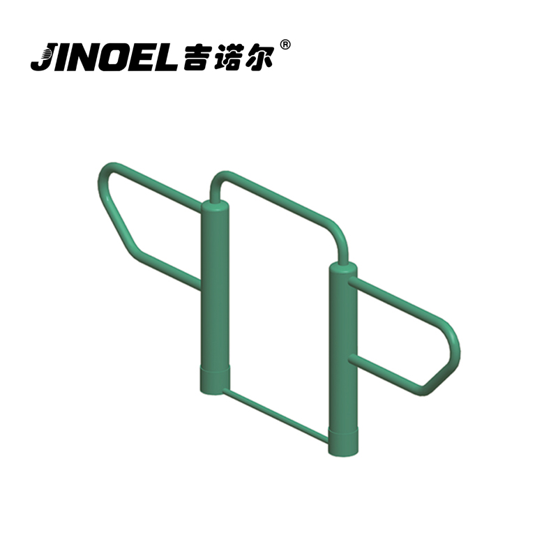 吉诺尔健身路径JNE-9017三位压腿架高清大图