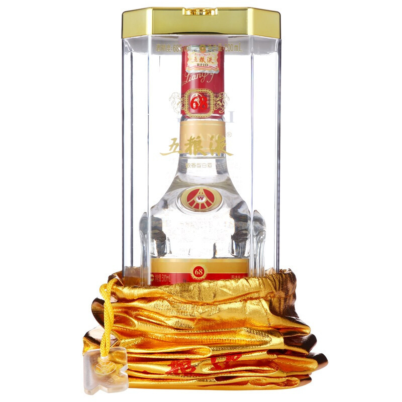 五粮液68度500ml浓香型白酒