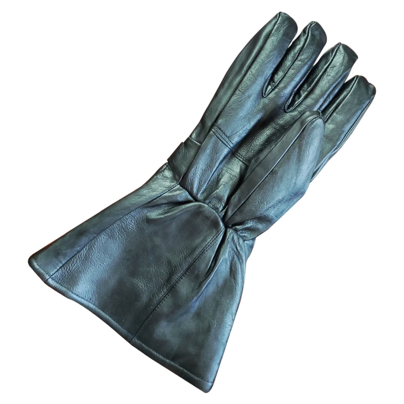 铂识 拼接牛皮手套 均码 双高清大图