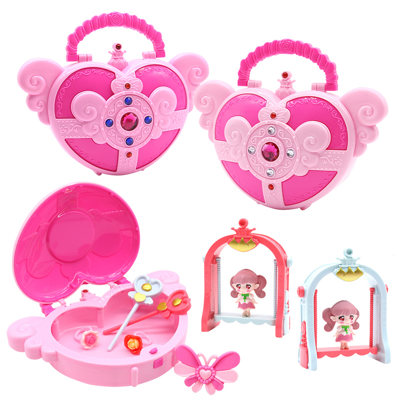 传奇糖玩化妆包咖啡屋宠物甜品店摄影小猪面条机过家家玩具9871传奇斗