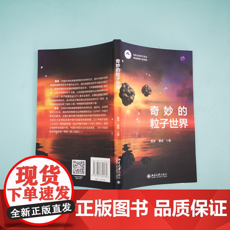 []奇妙的粒子世界 系统地介绍了粒子物理的前沿结论 粒子物理学发展史 带你去看微观尽头的迷人风景 北大出版社 正版书籍高清大图