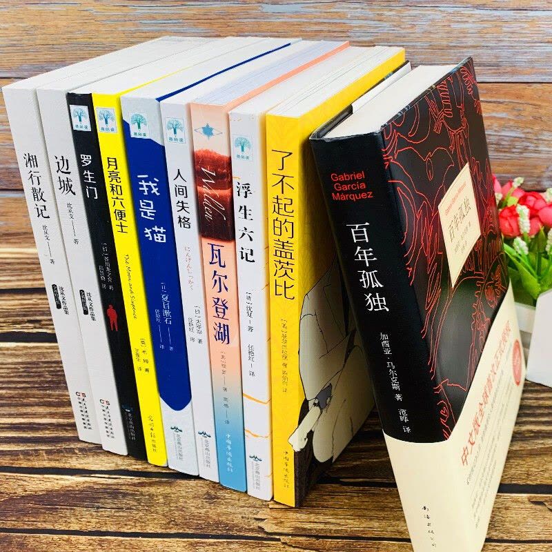 [日本文学单本]人间失格 10册马尔克斯百年孤独50周年纪念版人间失格月亮与六便士外国小说图片