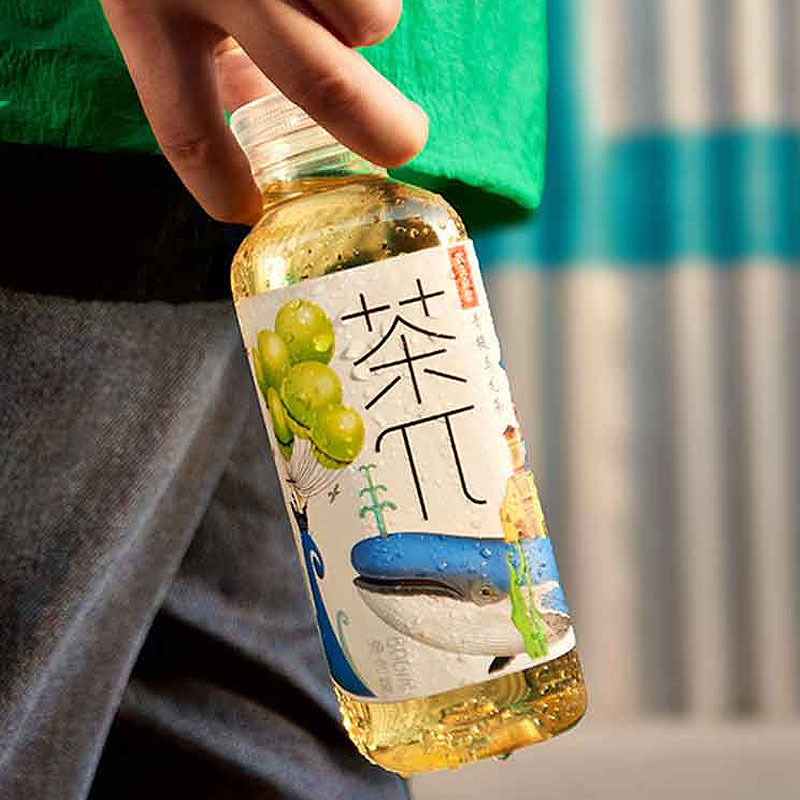 农夫山泉茶π柚子绿茶500ml5瓶果味茶饮料苏宁宜品推荐