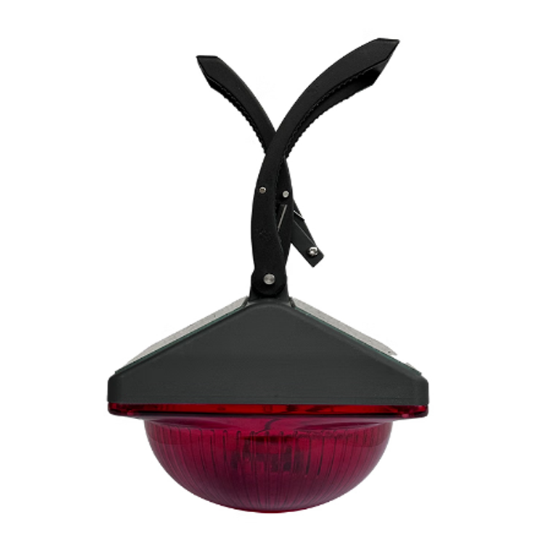 鸿灵睿芯 RX-JSD18 DC3.7V 5W IP66 10HZ LED太阳能声光警示灯(计价单位:盏)黑色高清大图