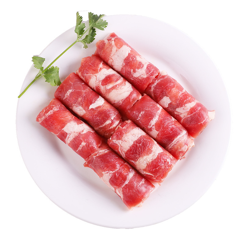 伊赛精制肥牛卷500g 火锅肥牛涮锅牛肉卷
