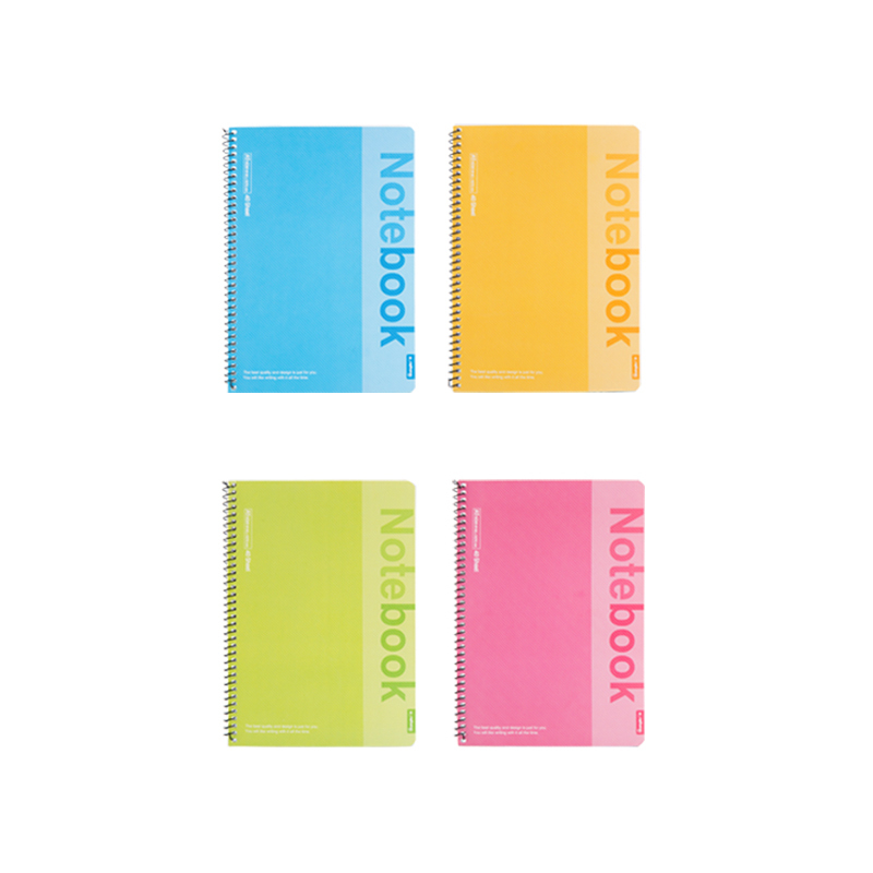 广博(GuangBo) GBX0820 A5 40张单线圈 55g双胶纸 笔记本 4.00 本/包 混色