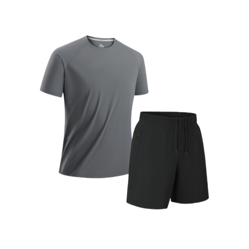 徽润和 短袖运动套装 HY95 套高清大图