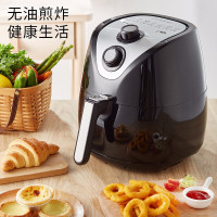 利仁(Liven)/KZ-J3400空气炸锅3.5L黄金容量无油低脂煎炸薯条机 黑色 HB