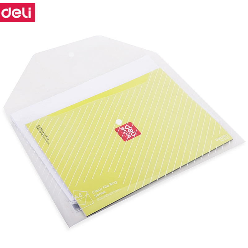得力(deli) M 5501文件袋(透明)(只)