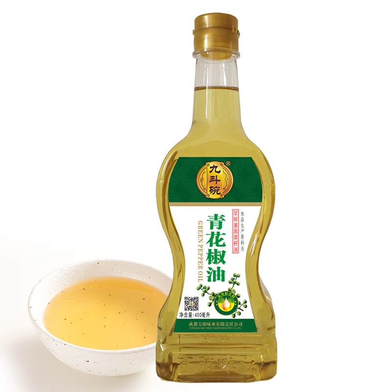 九斗碗青花椒油400ml花椒油家用调味油凉拌火锅调味油