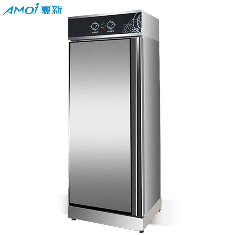 夏新(AMOI) 450L单门消毒柜立式 厨房餐具碗筷高温消毒柜 家用商用大容量臭氧杀菌消毒柜 单门不锈钢门款