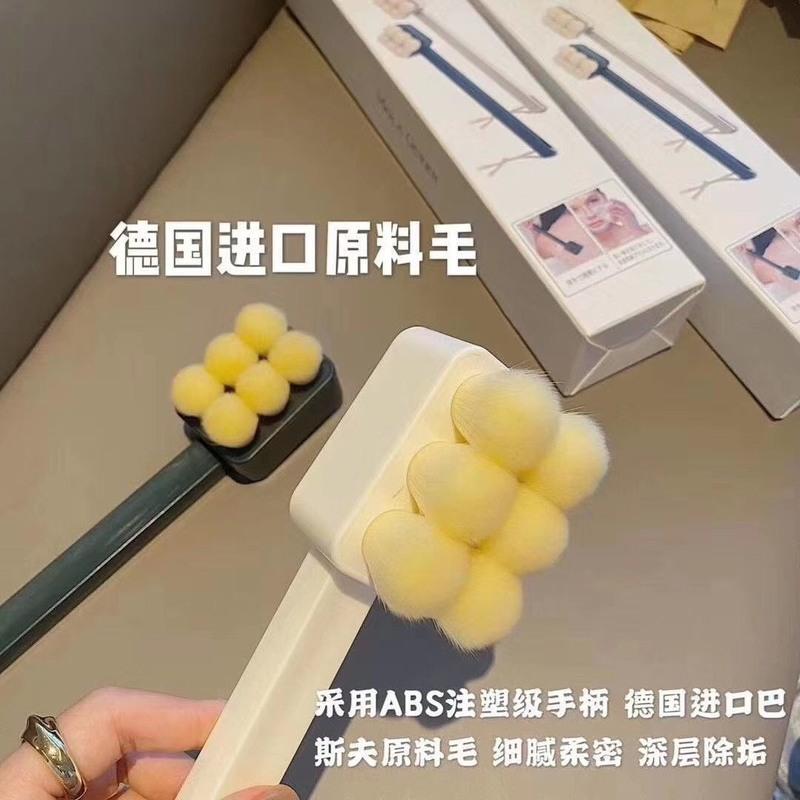 墨绿色+送挂钩 洗澡刷搓澡神器刷后背不求人成人干刷子长柄洗澡巾软毛身体刷搓泥