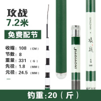 佳钓尼攻战大物鱼竿巨物鱼竿暴力青鱼鲟鱼竿轻超硬正品碳素手竿鱼杆钓竿