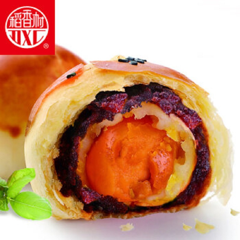稻香村(DXC)(DXC)蛋黄酥(红豆味)55克*3(芝士味)55克*3 2种6块