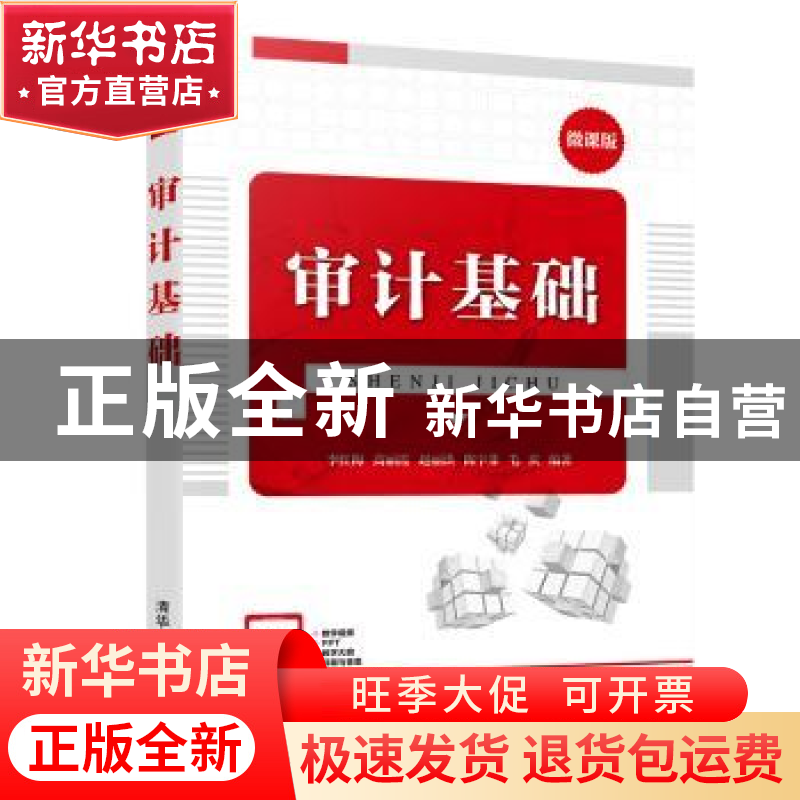 正版 审计基础(微课版) 编者:李红梅//高丽霞//赵丽洪//陈宇菲//高清大图
