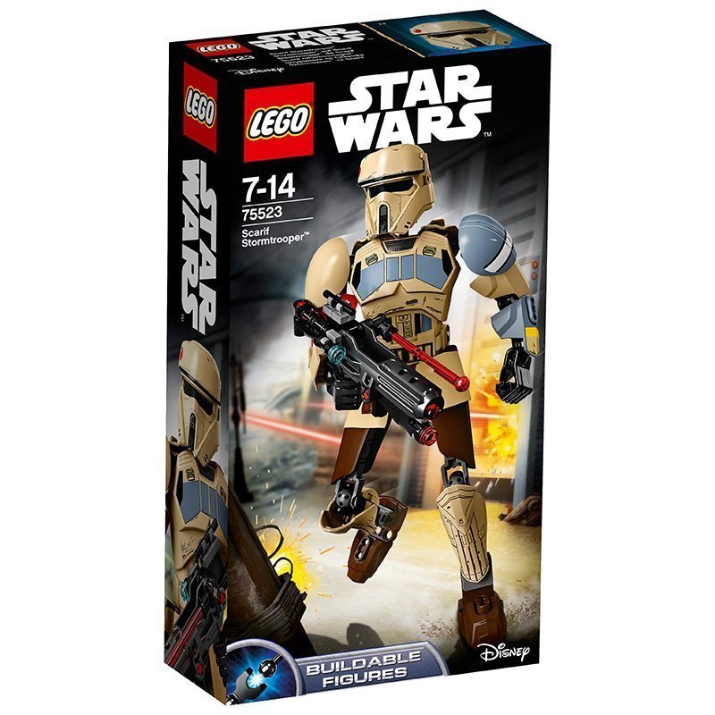 LEGO 乐高 星球大战系列 Scarif(斯卡利夫)风暴骑兵 75523 7-14岁 积木塑料玩具 块数50-100块