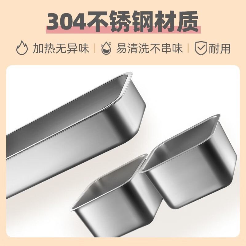 小熊(Bear) 电热饭盒 加热 保温 双层1.5L 保温 热饭便当饭餐盒304不锈钢内胆 DFH-B17K2高清大图