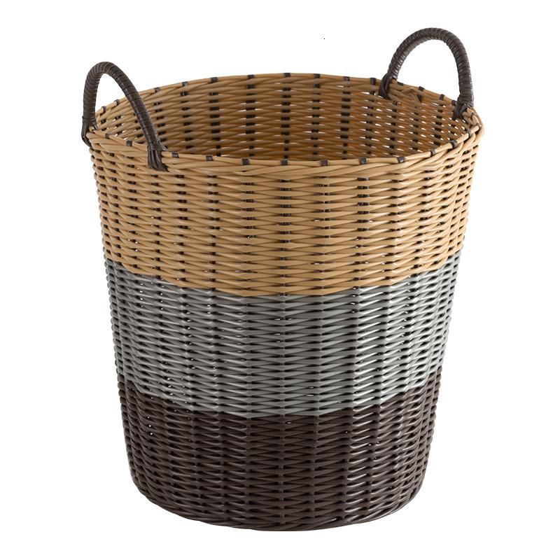 脏衣篮洗衣篮脏衣服收纳筐家用衣篓装放衣服框藤编篮子脏衣篓神器