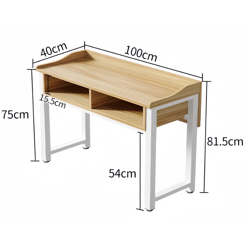芙首泰学习桌1000*400*750mm张高清大图