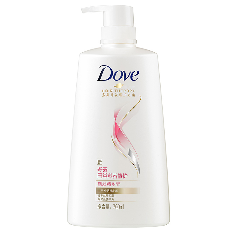 多芬(Dove)护发素 日常滋养修护润发精华素700ml【联合利华】