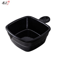 凌天 北欧水手带柄5英寸创意陶瓷方形芝士烘焙焗饭碗网红情侣家用西餐碗