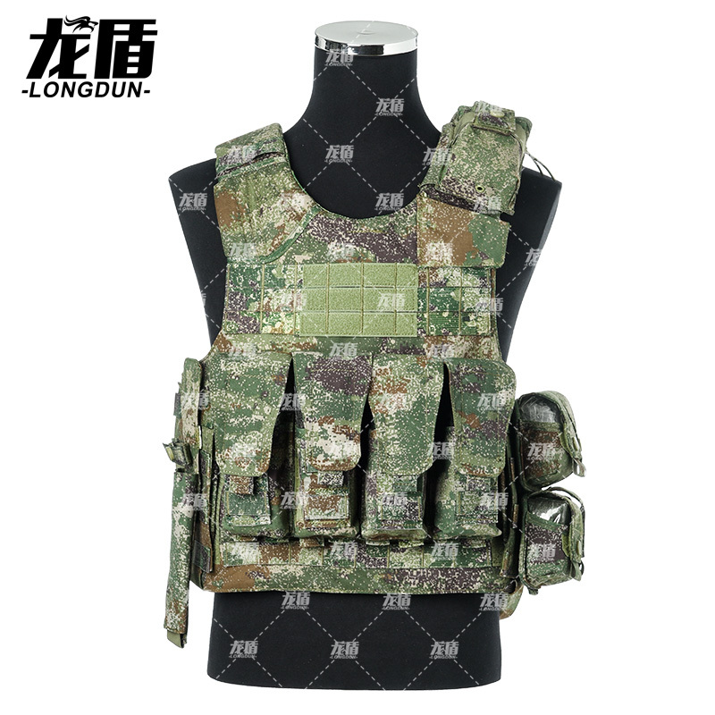 龙盾新型战斗携行具马甲战术背心快拆装具涤纶军迷装备丛林荒漠