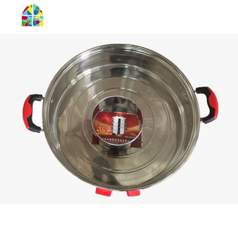 乐帮电蒸笼多功能家用商用三层超大容量不锈钢多蒸汽锅