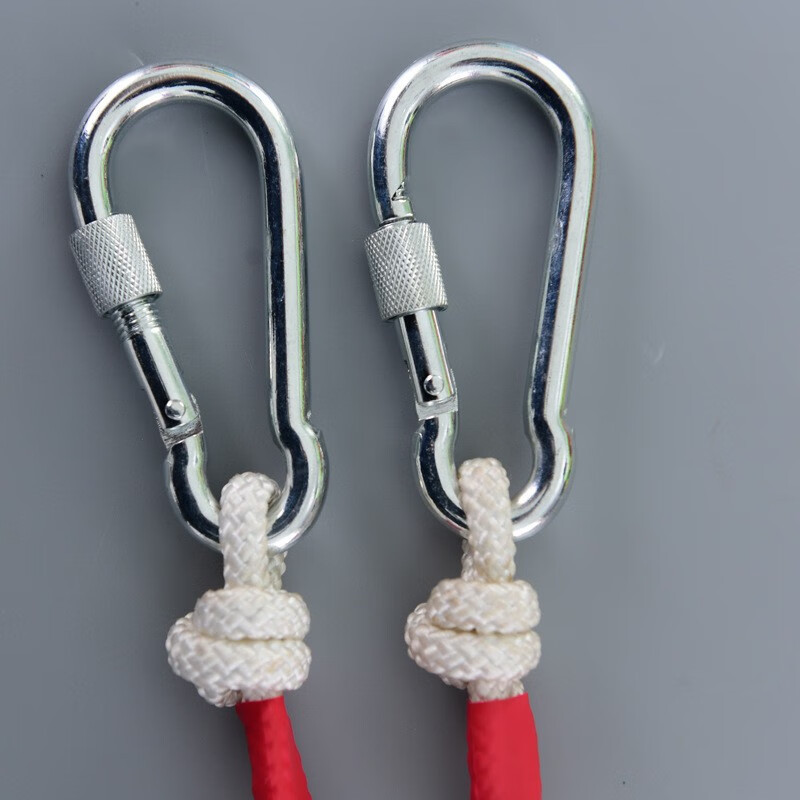 treka消防安全绳90米双钩含钢丝