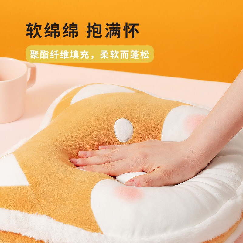 名创优品 (miniso) 柴犬系列-柴犬抱枕[创意玩偶]高清大图