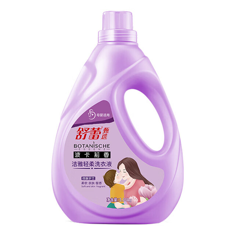 舒蕾洗衣液3.08kg香氛柔护泡沫绵密LP10277-00