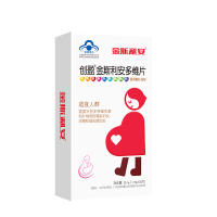 金斯利安孕期营养两月套餐{叶酸多维片1.17g*40片*1盒+10片*2盒+藻油DHA150g*30袋*2盒)