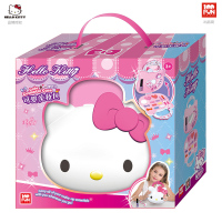 壹百分 HelloKitty儿童化妆品 小女孩化妆包 过家家玩具公主演出便携彩妆盒
