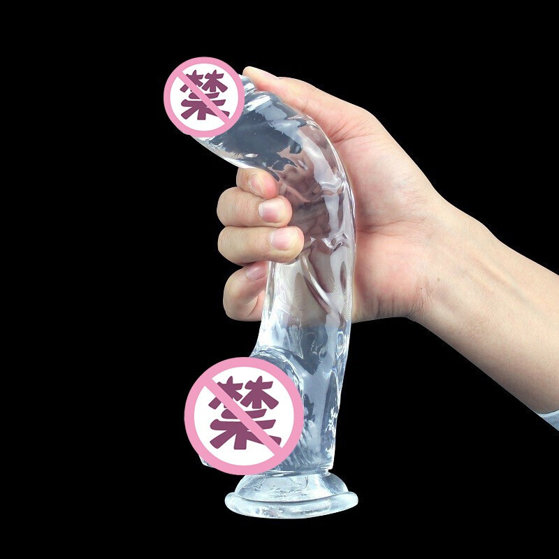 仿真假阳具女用自慰器具器手动震动按摩棒大号茎生殖 手动常规款[长17cm直径3.8cm]+润滑剂高清大图