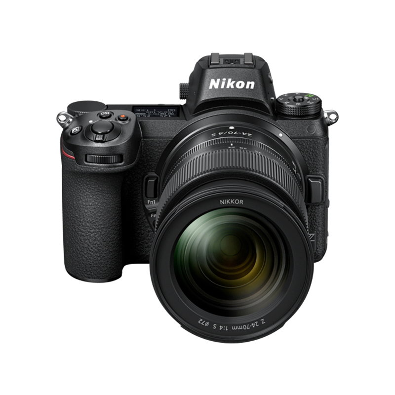 尼康nikon数码相机z7系列4k超高清无反相机遥控拍摄黑色带2470mm镜头