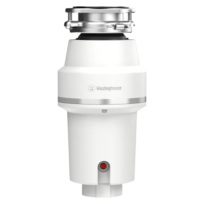 西屋(Westinghouse)垃圾处理器W660厨余粉碎机 白色