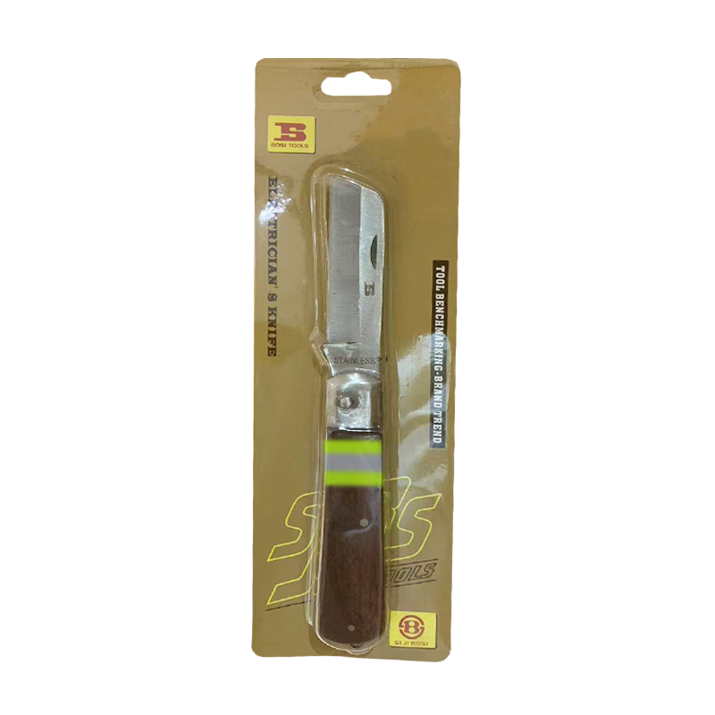 波斯(BOSI) 荧光系列电工刀 直 把高清大图